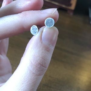Sundance Hammered Silver Studs